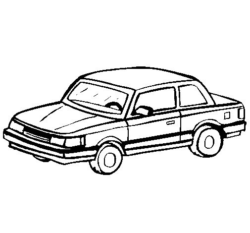 Disegno di Automobile classico  da Colorare