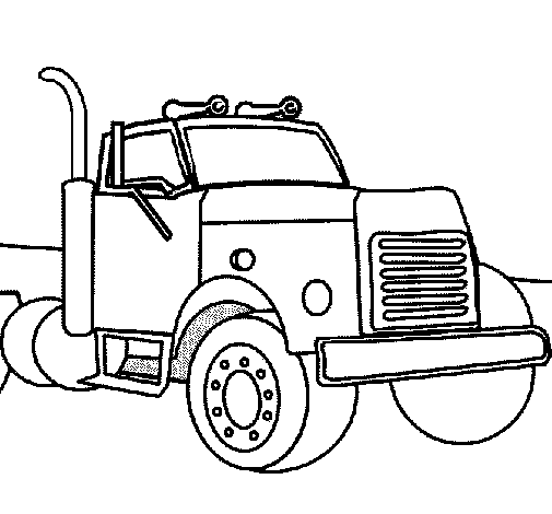 Disegno di Camion  2 da Colorare