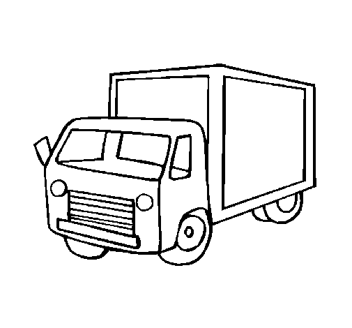 Disegno di Camion  4 da Colorare