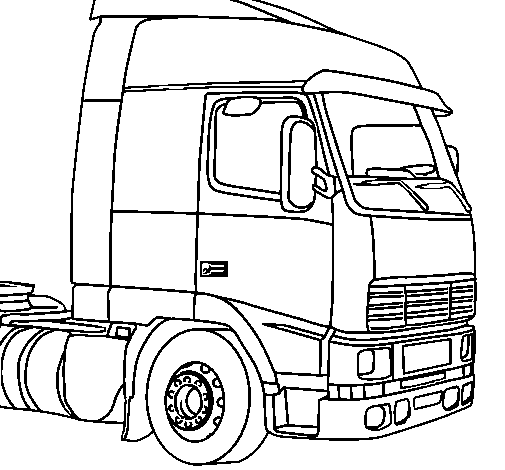 Disegno di Camion 5 da Colorare