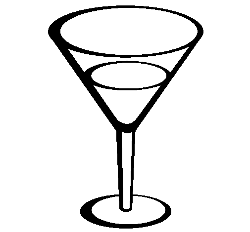 Disegno di Cocktail da Colorare