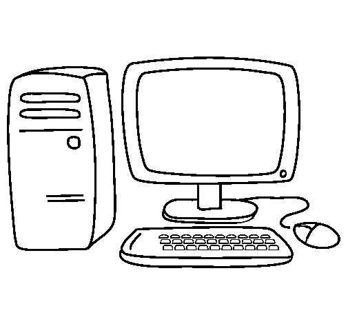 Disegno di Computer 3 da Colorare
