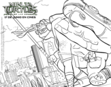 Dibujo de Donatello Ninja Turtles