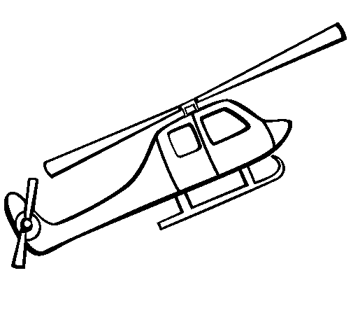 Disegno di Elicottero giocattolo da Colorare