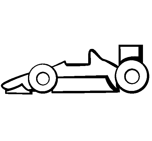 Disegno di Formula 1 da Colorare