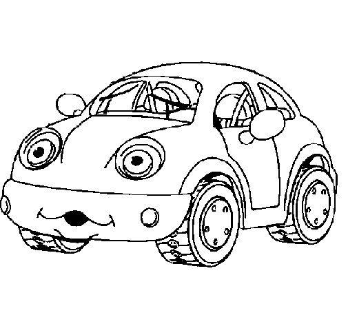 Disegno di Herbie  da Colorare