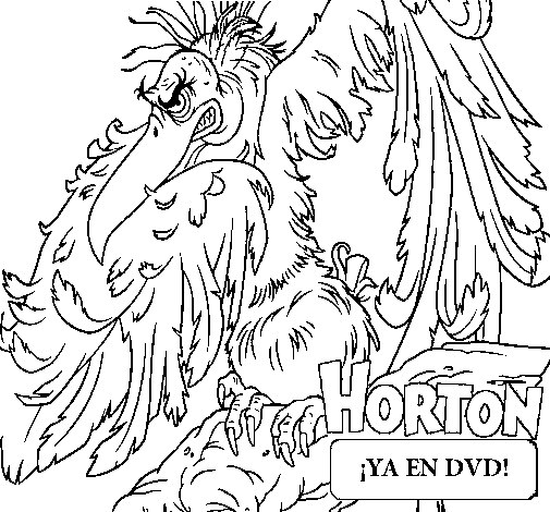 Disegno di Horton - Vlad da Colorare