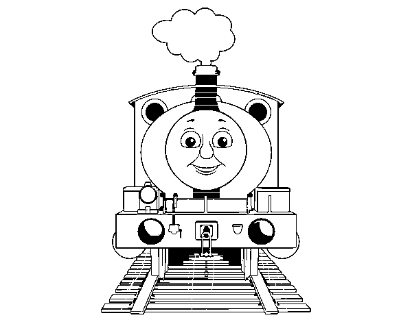 Disegno di Percy la locomotiva da Colorare