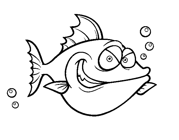 Disegno di Pesce San Pietro da Colorare