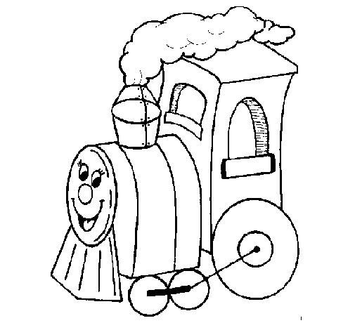 Disegno di Treno  4 da Colorare