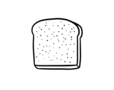 Dibujo de Una fetta di pane