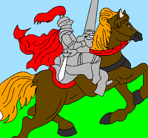 Cavaliere a cavallo