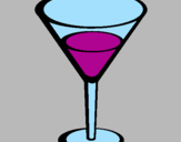Disegno Cocktail pitturato su SISSI