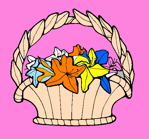 Paniere di fiori 4