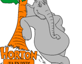 Disegno Horton pitturato su leti