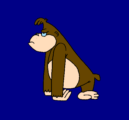 Scimmietta arrabbiata 