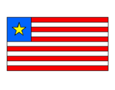 Disegno Liberia pitturato su Luca