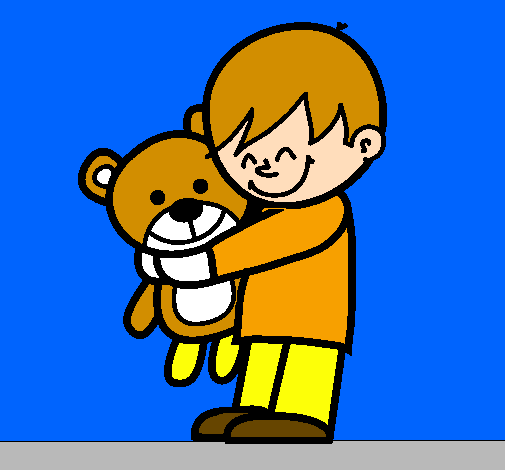 Ragazzo con teddy