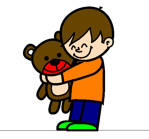 Ragazzo con teddy