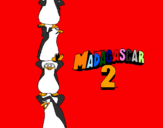 Disegno Madagascar 2 Pinguino pitturato su vincenzo  frateantonio