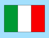 Disegno Italia pitturato su sara