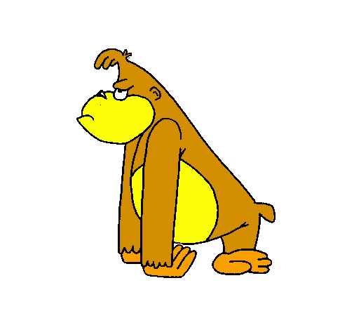 Scimmietta arrabbiata 