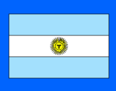 Disegno Argentina pitturato su ileana