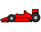 Disegno Formula 1 pitturato su FRANCESCO PULLI