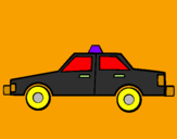 Disegno Taxi pitturato su STEFANO