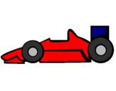 Disegno Formula 1 pitturato su massimiliano