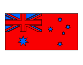 Disegno Australia pitturato su giuseppe raciti