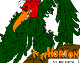 Disegno Horton - Vlad pitturato su alessandro sechi