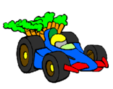 Disegno Auto di Formula 1  pitturato su NICHOLAS