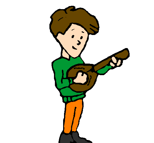 Ragazzo con il mandolino 