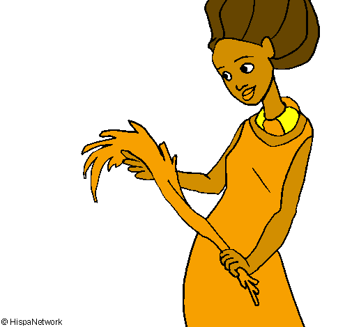 Donna dell'Etiopia 