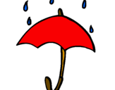 Disegno Ombrello  pitturato su ombrello