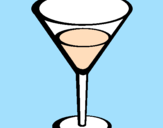 Disegno Cocktail pitturato su Elisa