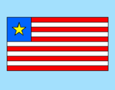 Disegno Liberia pitturato su gianvincenzo borzi