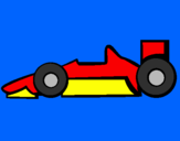 Disegno Formula 1 pitturato su valentino