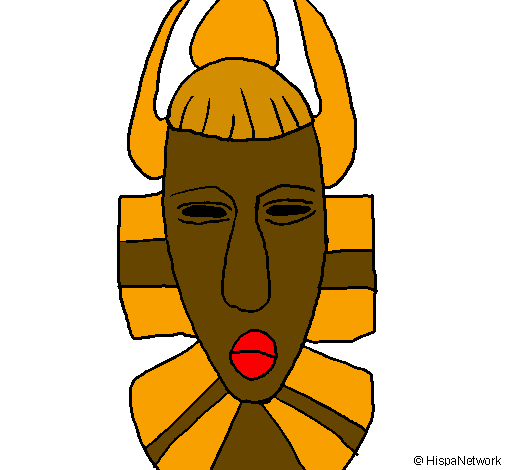 Maschera africana 