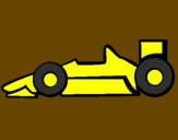 Disegno Formula 1 pitturato su federico