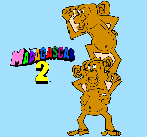 Madagascar 2 Manson & Phil