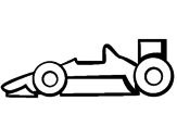 Disegno Formula 1 pitturato su ste
