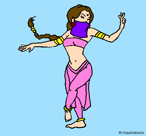 Principessa araba che danza 