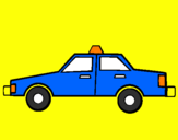 Disegno Taxi pitturato su federico