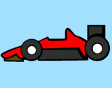 Disegno Formula 1 pitturato su Federico