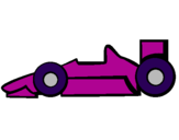 Disegno Formula 1 pitturato su ALESSIO          TUMEO