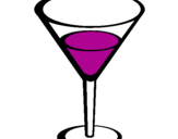Disegno Cocktail pitturato su nisina