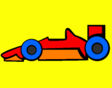 Disegno Formula 1 pitturato su nicolò