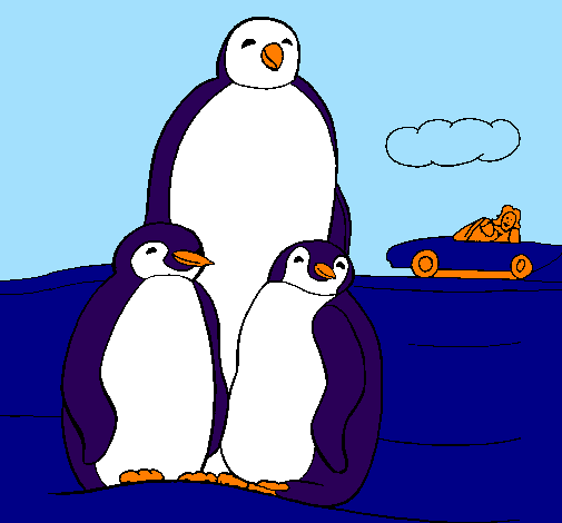 Famiglia pinguino 